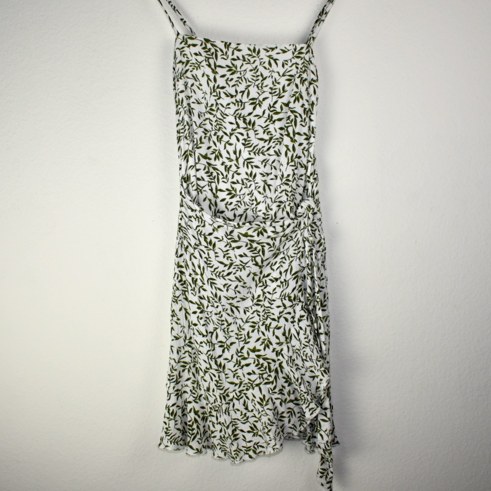 Princess Polly Vine Wrap Mini Dress